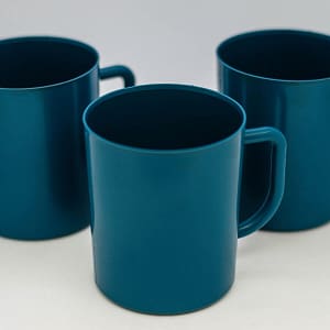 Metal/X-Ray Detectable Blue Plastic Mugs Food Industry (Pack of 5) | TG Engineering Plastics Limited